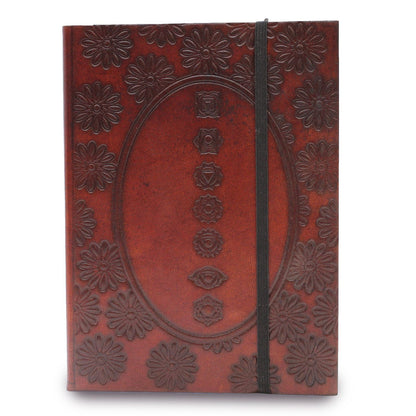 Small Notebook with strap – Chakra Mandala