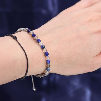Zodiac Crystal Candle with Gemstone Bracelet – Taurus