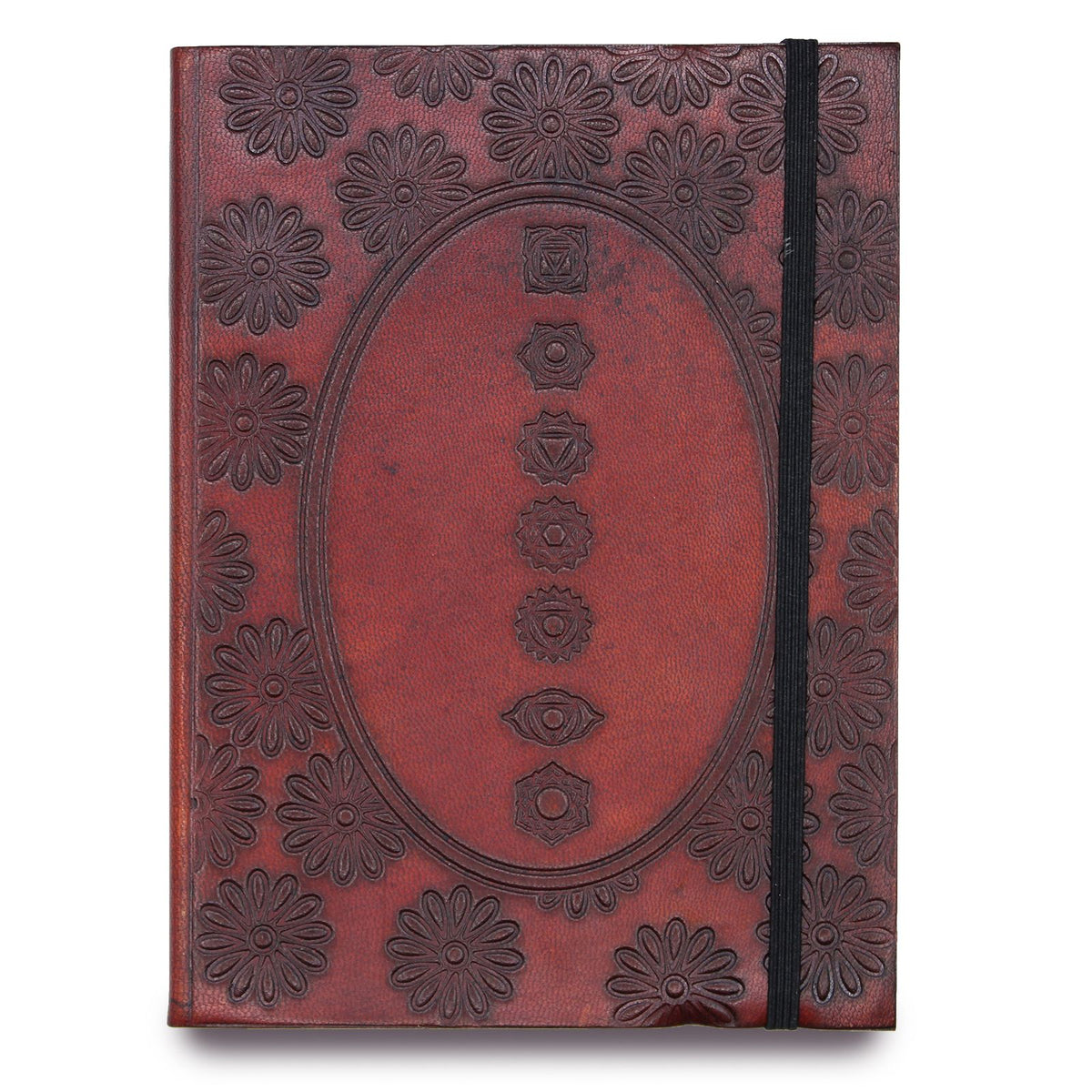 Small Notebook with strap – Chakra Mandala