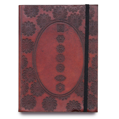 Small Notebook with strap – Chakra Mandala