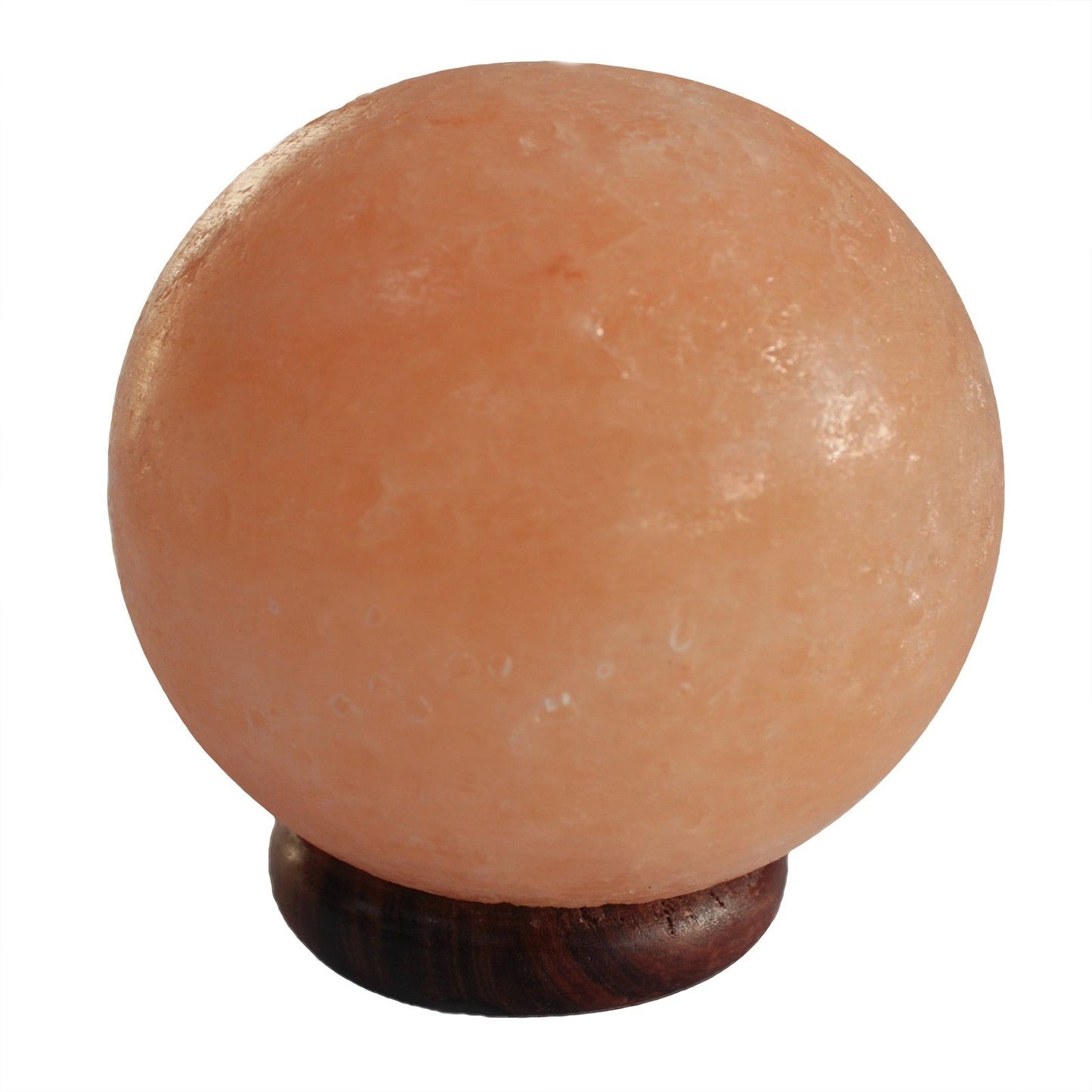 Large Himalayan Salt Ball Lamp – Wooden Base
