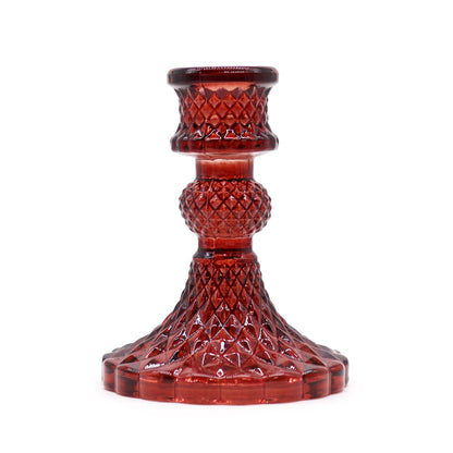 Vintage Candle Holder – Vampire Red