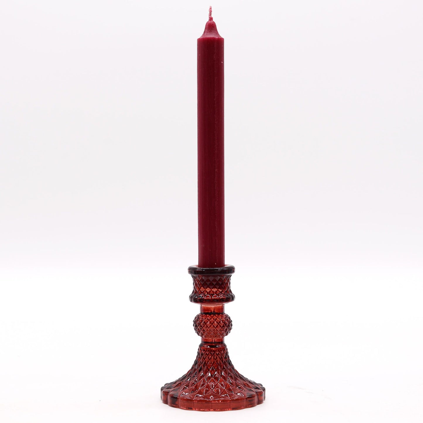Vintage Candle Holder – Vampire Red