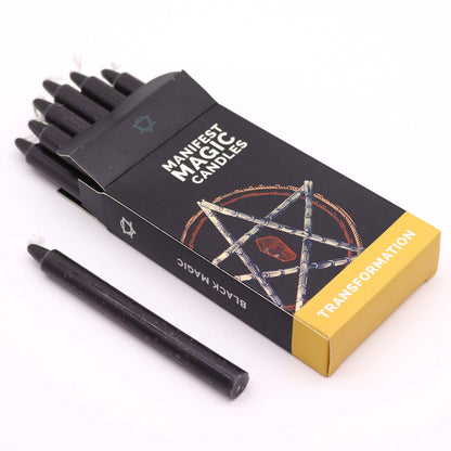 Manifest Candle Set (12 Pack) – Black