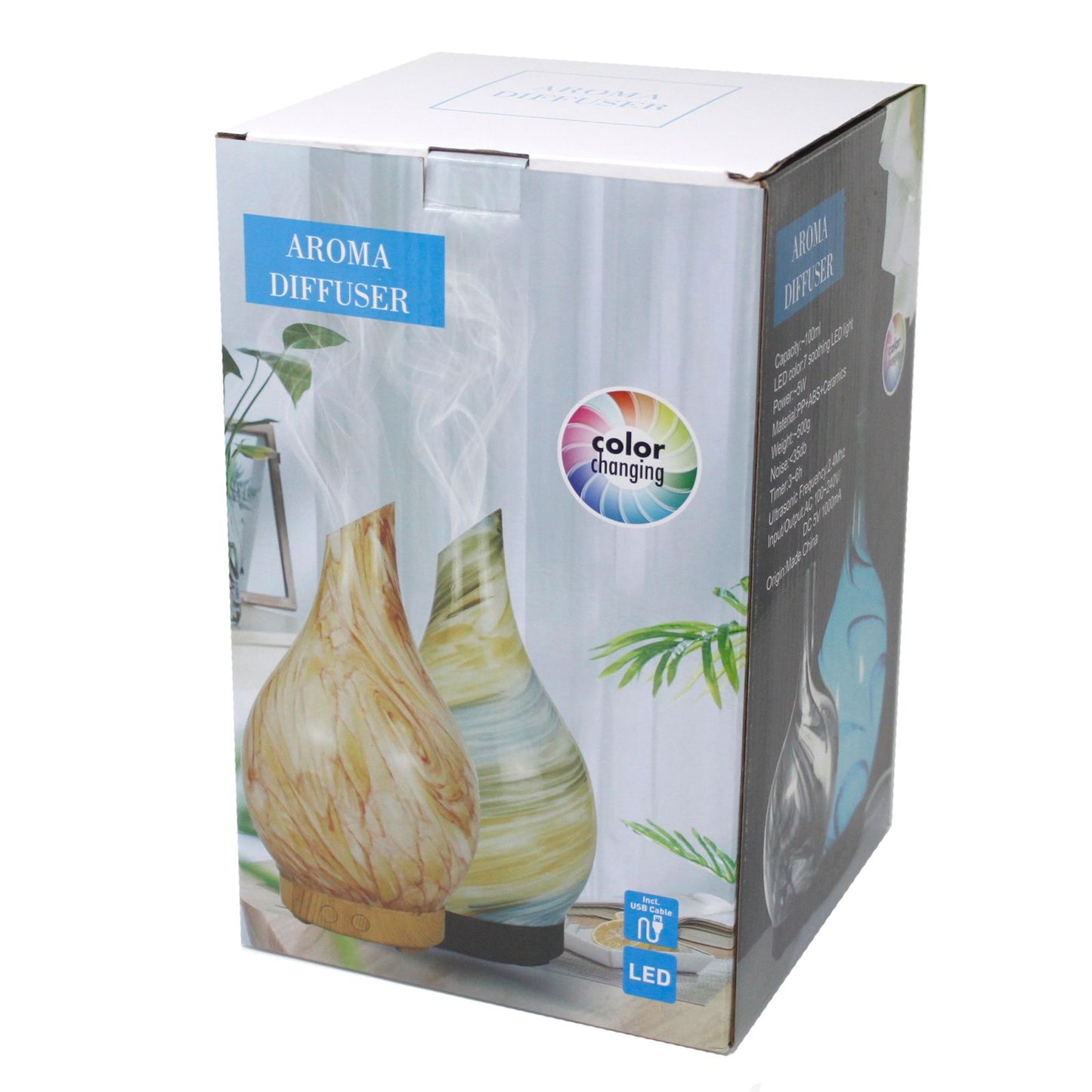 Ibiza Aroma Diffuser USB Infinity Lights