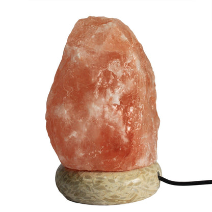 USB Natural Salt Lamp 11.5cm – Multi-Colour Mode