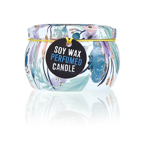 Russian Doll Art Tin Candle – Dolly Blue Fragrance
