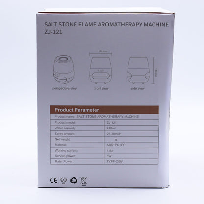 Salt Stone Flame Effect Aroma Diffuser USB