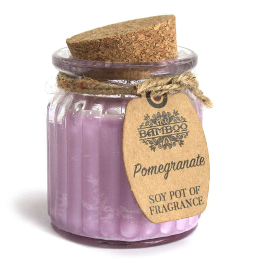 Pomegranate Soy Fragrance Candle