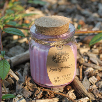 Pomegranate Soy Fragrance Candle