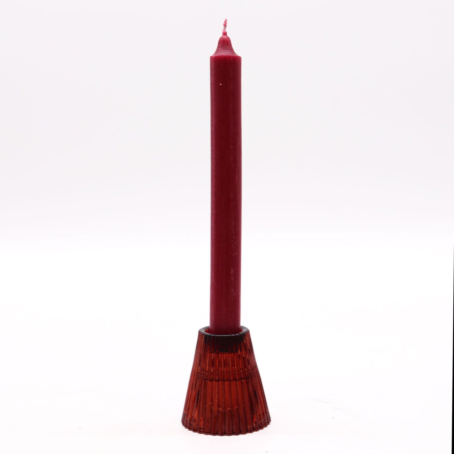 Reversible Candle Holder for Dinner Candles & Tealights – Vampire Red