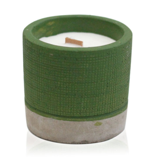 Green Pot Candle – Sea Moss & Herbal Aroma