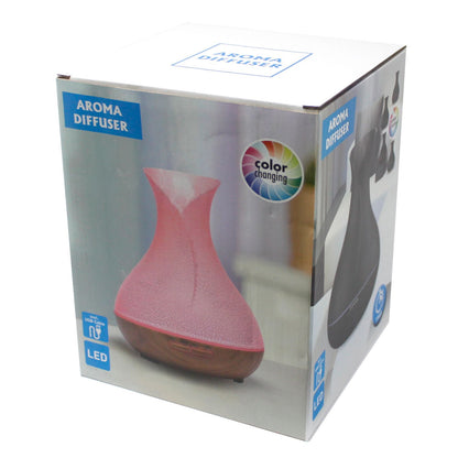 Palma Shell Effect Electric Aroma Diffuser – USB Colour Changing Atomiser with Timer