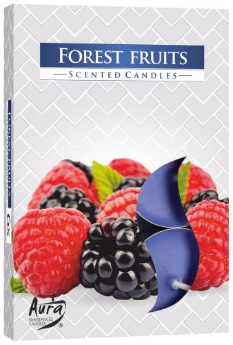Set of 6 Scented Tealights Forest Fruits