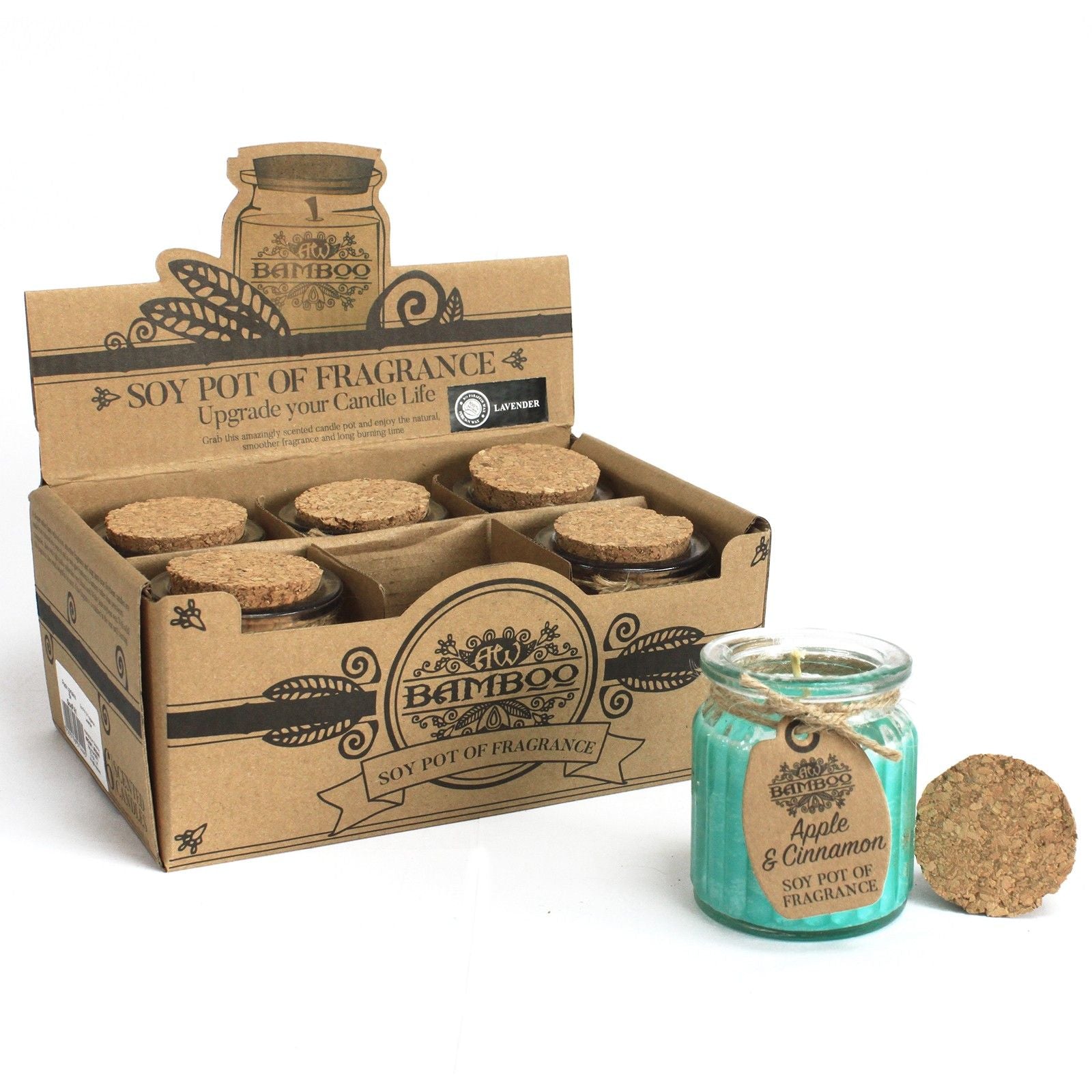 Apple & Cinnamon Soy Fragrance Candle