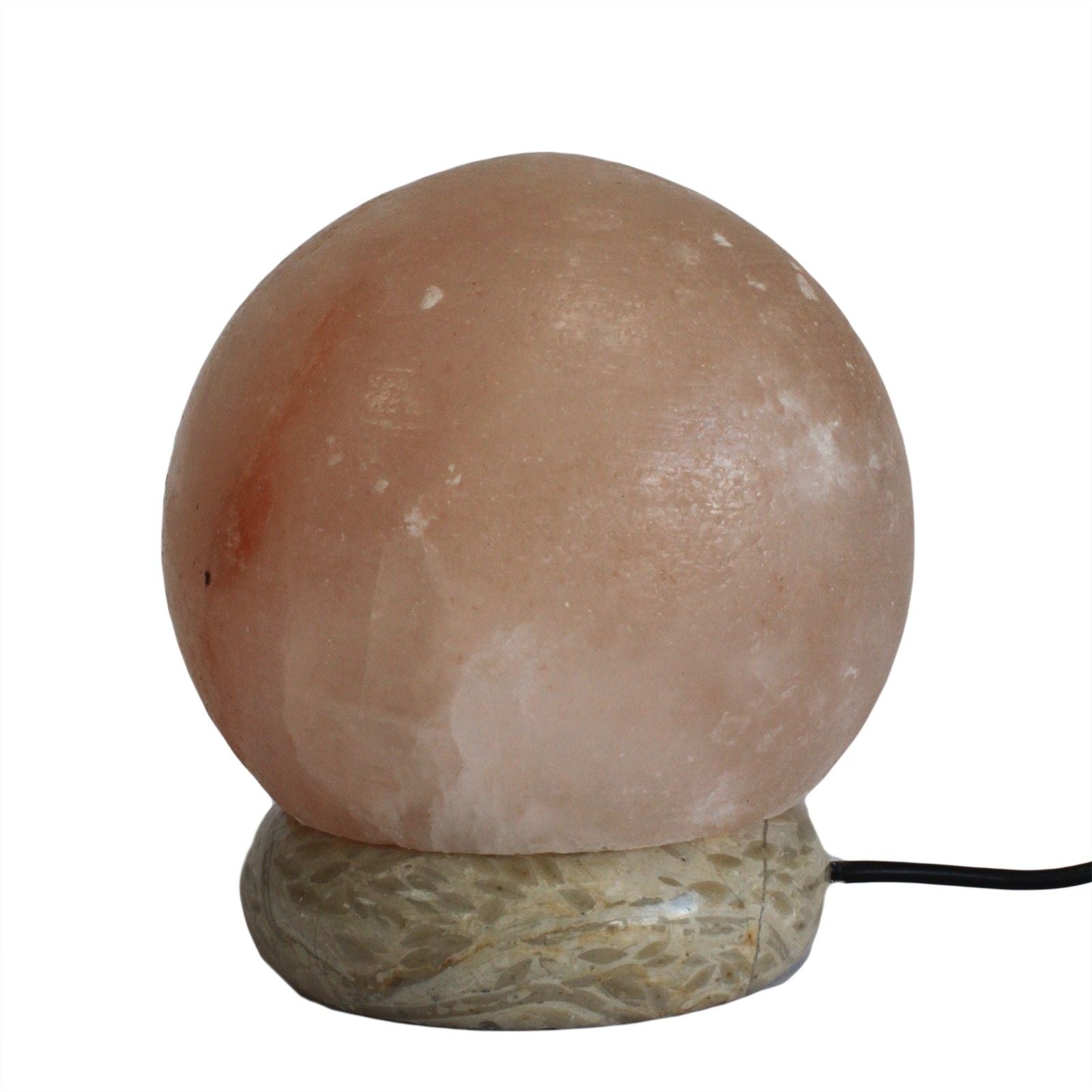 USB Salt Lamp Sphere 8cm – Warm Glow