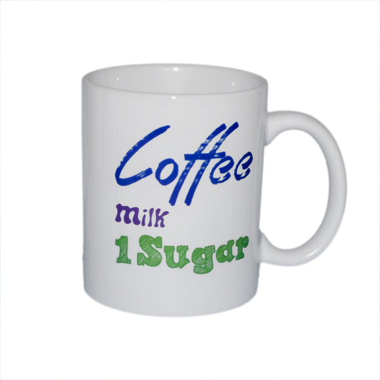 Personalised Mug – Custom Coffee and Sugars Cup | Ashton and Finch
