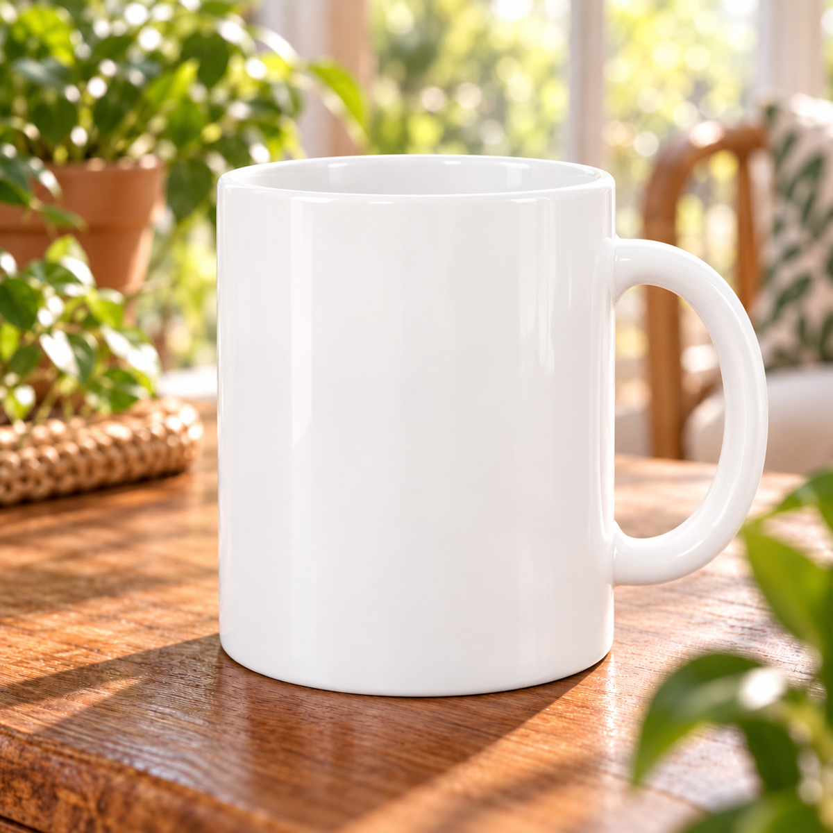 Best Father in the World – Lion Mug — plain white reverse