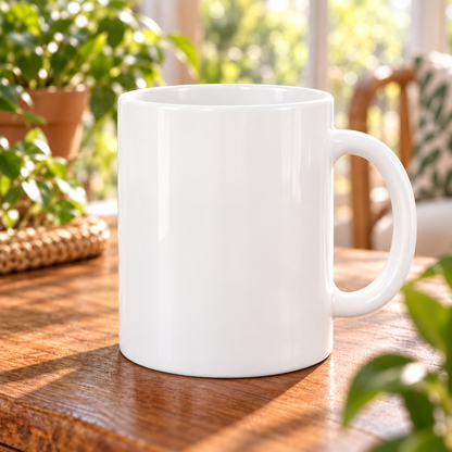 Best Father in the World – Lion Mug — plain white reverse