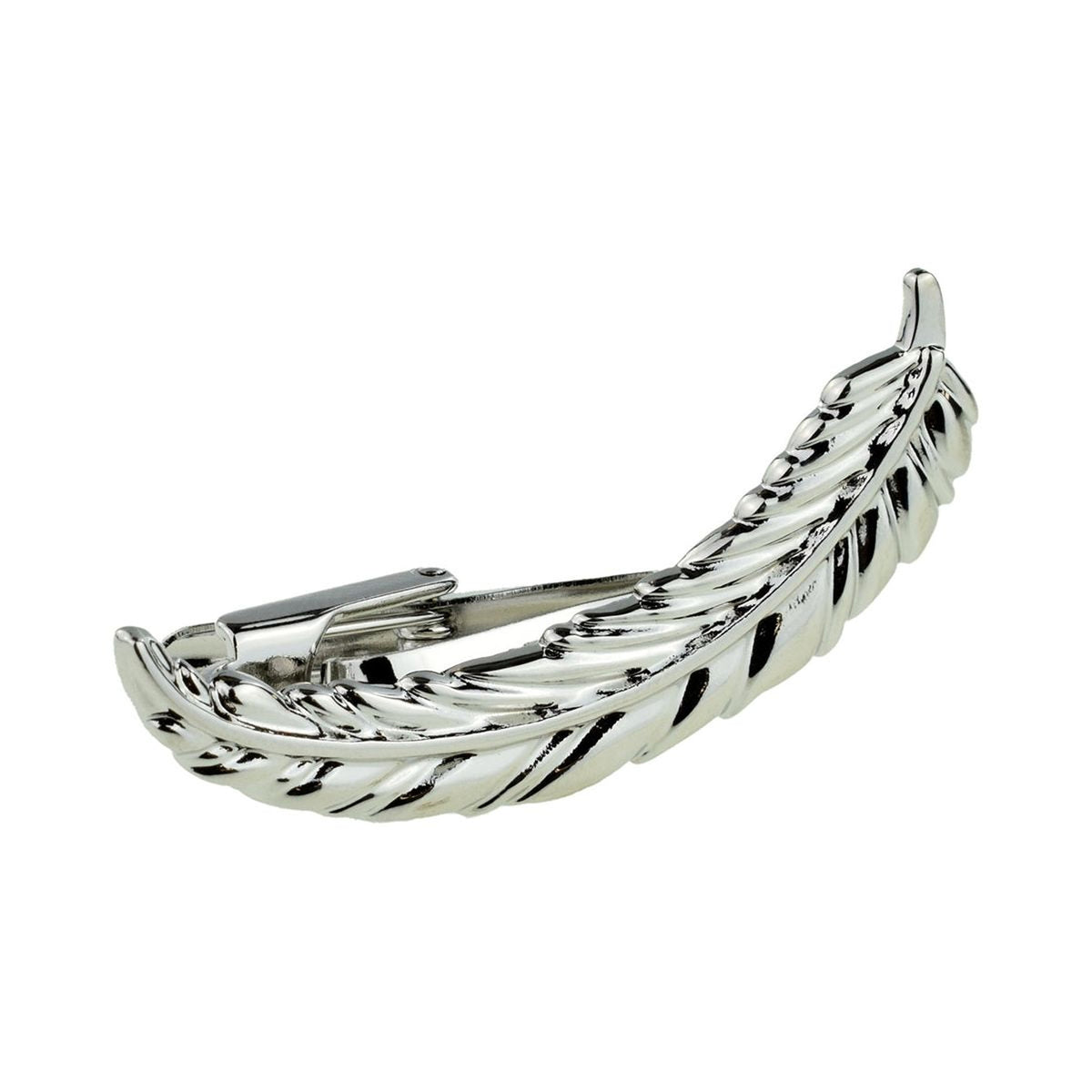 Curved Feather Tie Clip  | Ashton and Finch