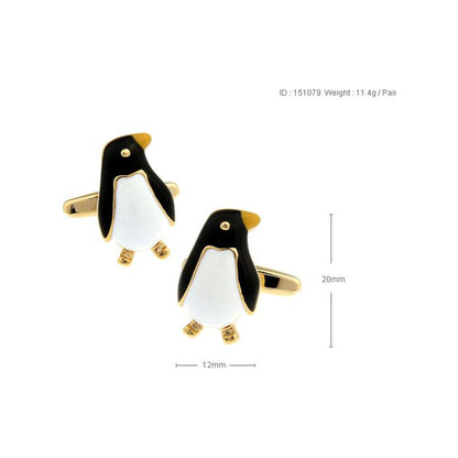 Emperor Penguin Cufflinks  | Ashton and Finch