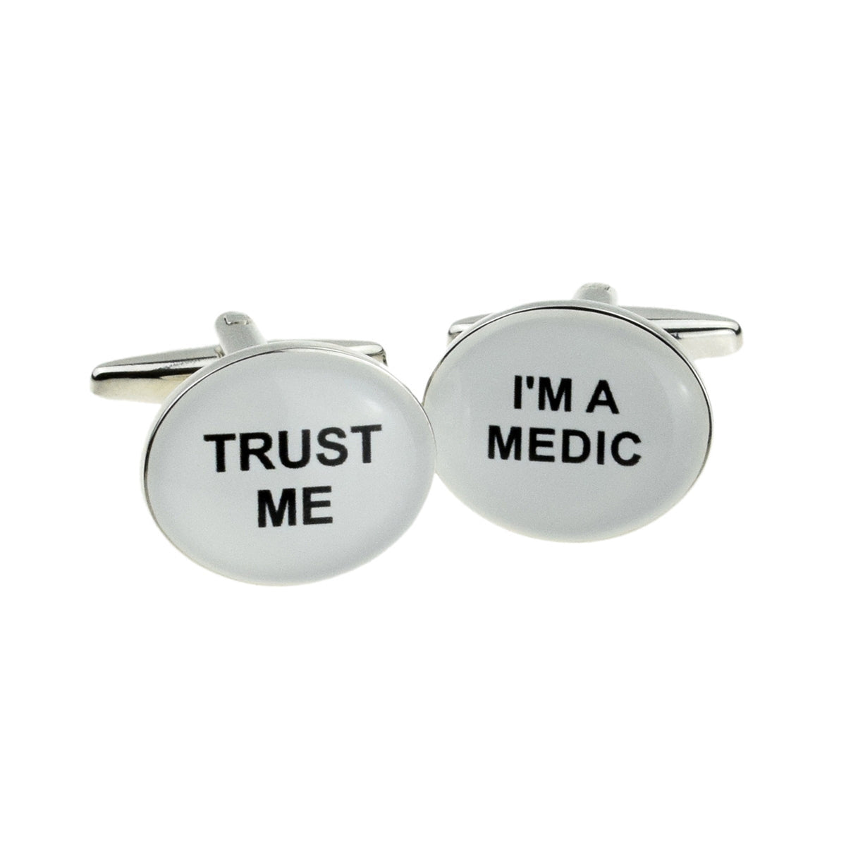 Trust me I'm a Medic Cufflinks | Ashton and Finch