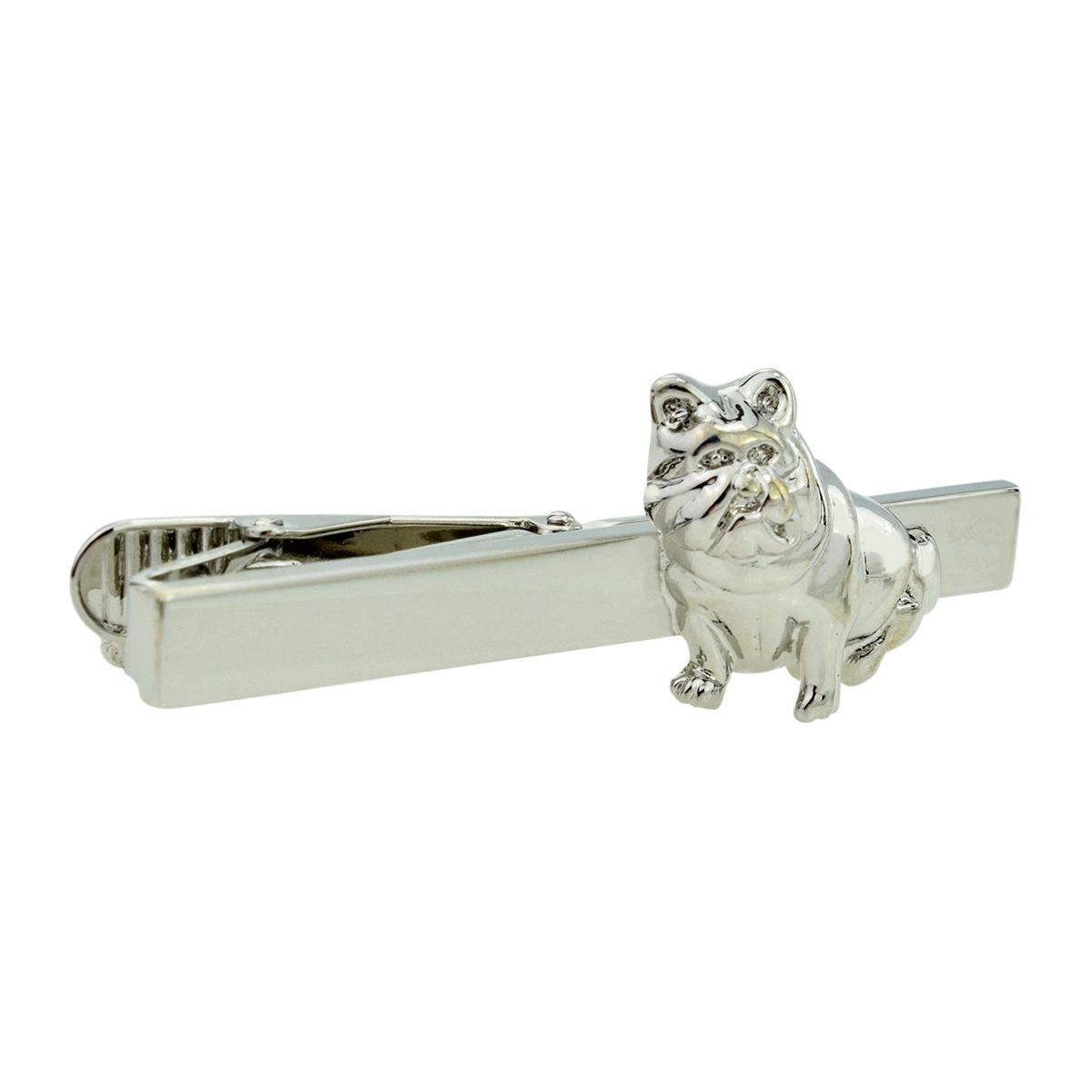 Seated Bulldog Tie Clip  | Ashton and Finch