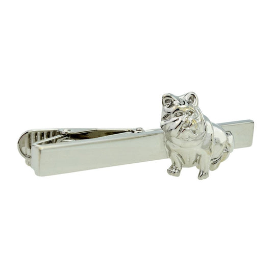 Seated Bulldog Tie Clip  | Ashton and Finch