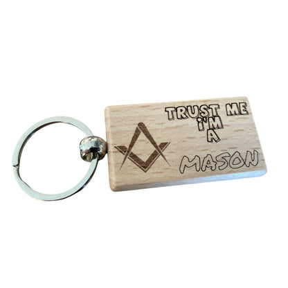 Trust Me, I'm a Mason Keyring Gift  | Ashton and Finch