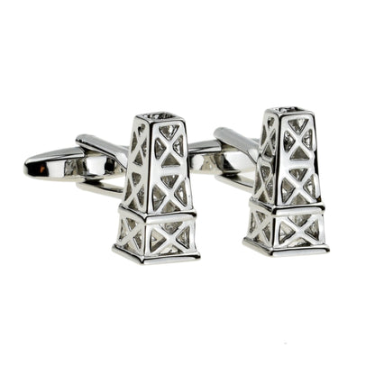 Oil Rig Cufflinks | Ashton and Finch