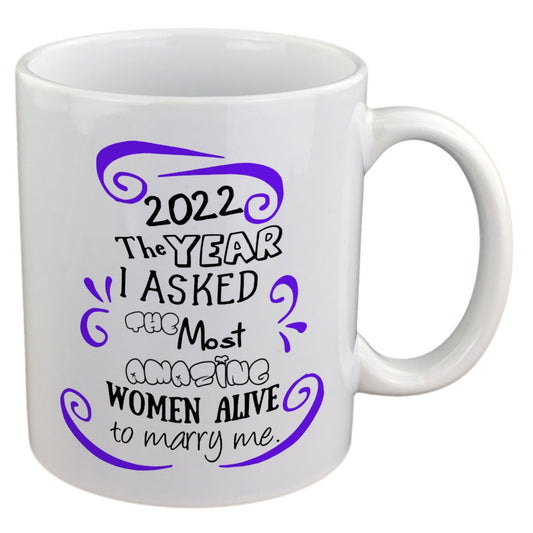 First Christmas Mug – Engaged Proposal Year Cup | Ashton and Finch