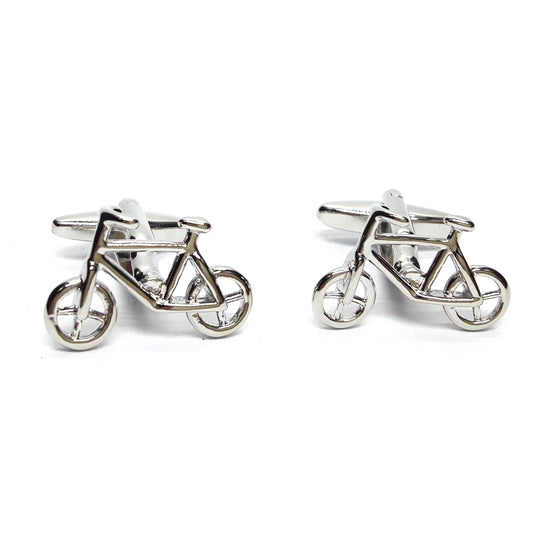 Cycle Push Bike Cyclist Bicycle Cufflinks | Ashton and Finch