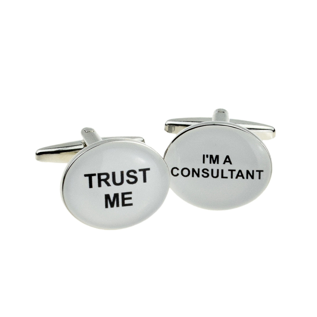 Trust me I'm a Consultant Cufflinks | Ashton and Finch