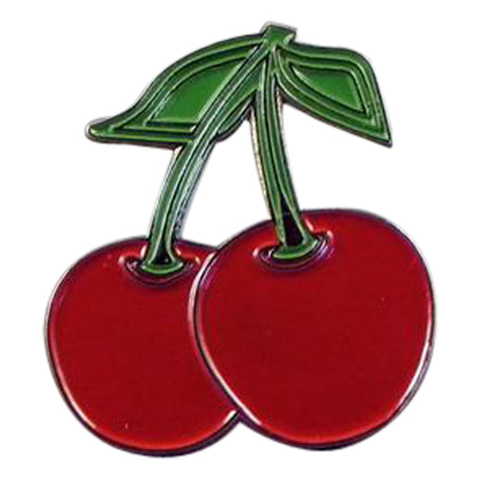 Cherries Fruit Food Casino symbol Metal Enamel Lapel Pin Badge