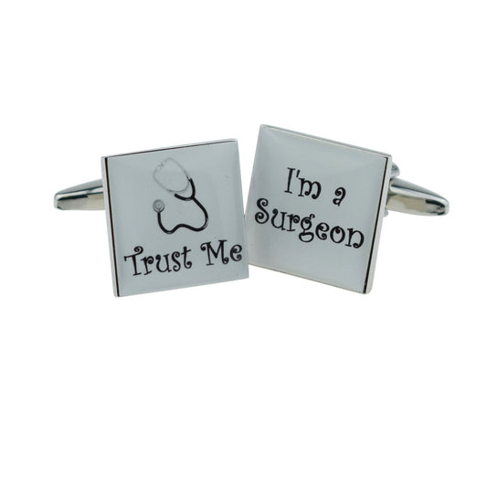 Trust me I'm a Surgeon Cufflinks | Ashton and Finch