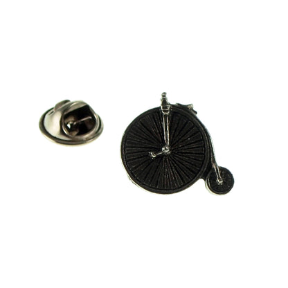 Penny Farthing Bike Bicycle Pewter Lapel Pin Badge