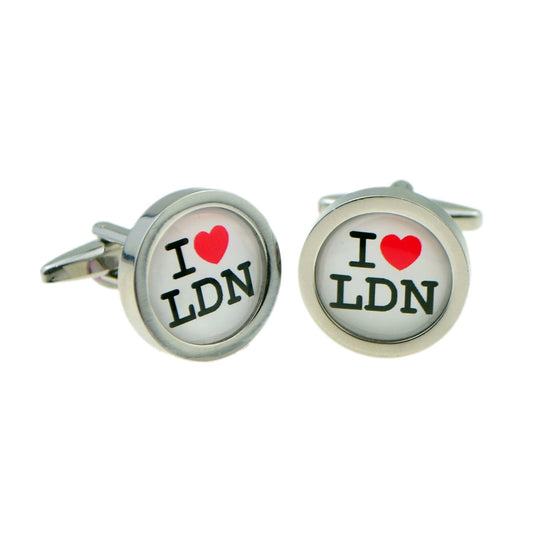 I Love London (LDN) Cufflinks | Ashton and Finch