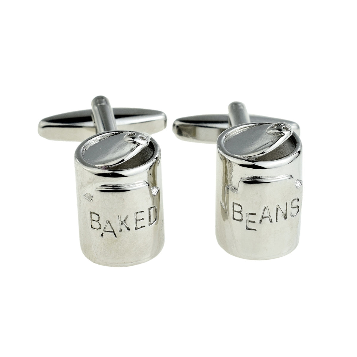 Baked Bean Tin Cans Cufflinks Ideal 10th Anniversary Gift "TIN" | Ashton and Finch