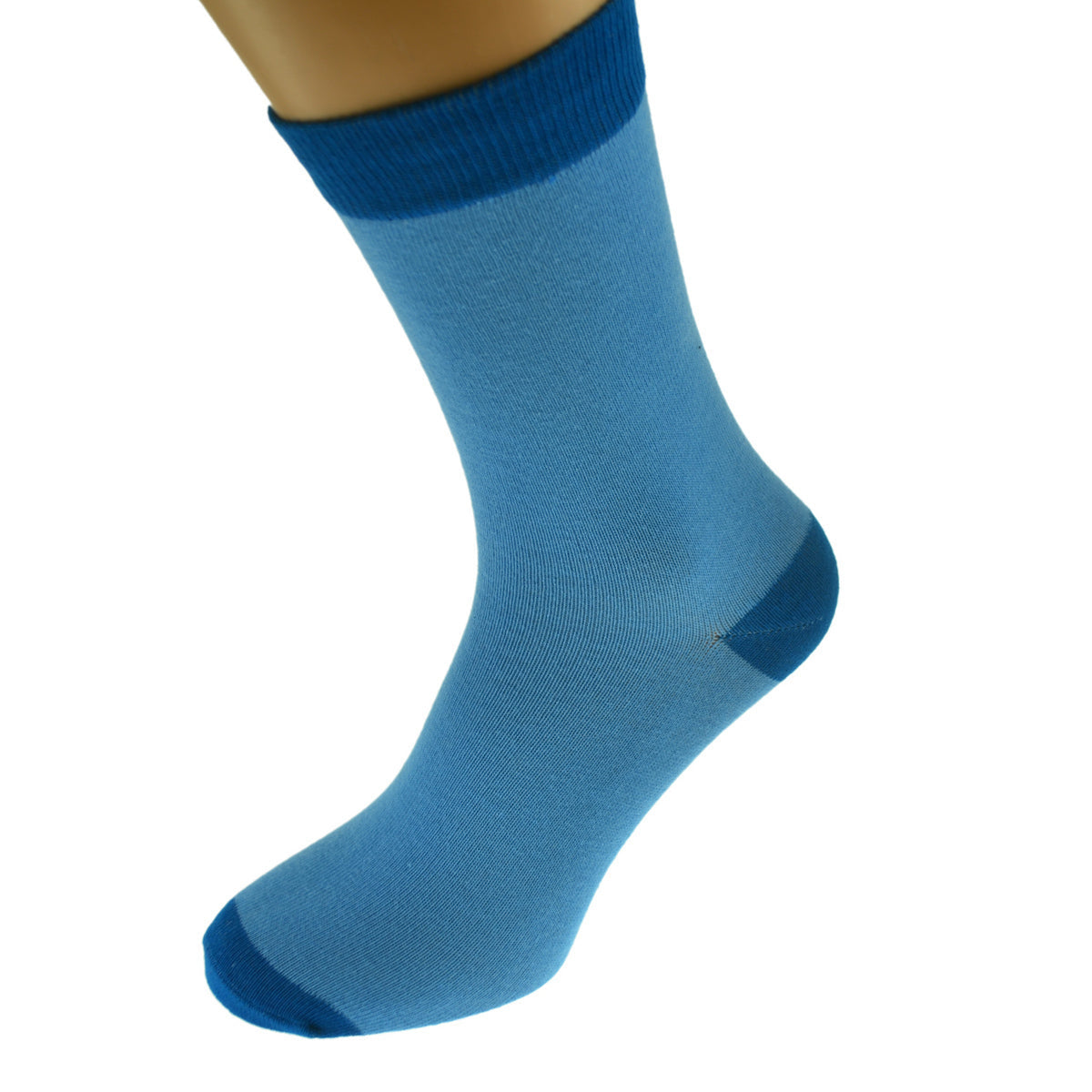 Pale Dark Blue Funky Mens Socks| Ashton and Finch