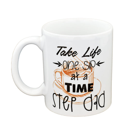 Take Life One Sip at a Time Personalised Mug | Ashton and Finch