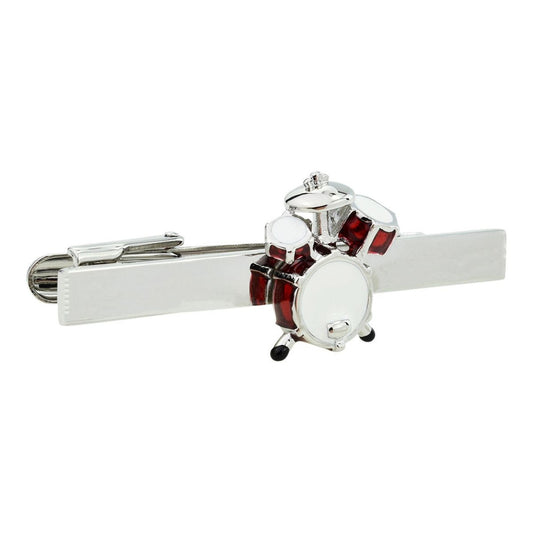 Red Drumkit Tie Clip  | Ashton and Finch