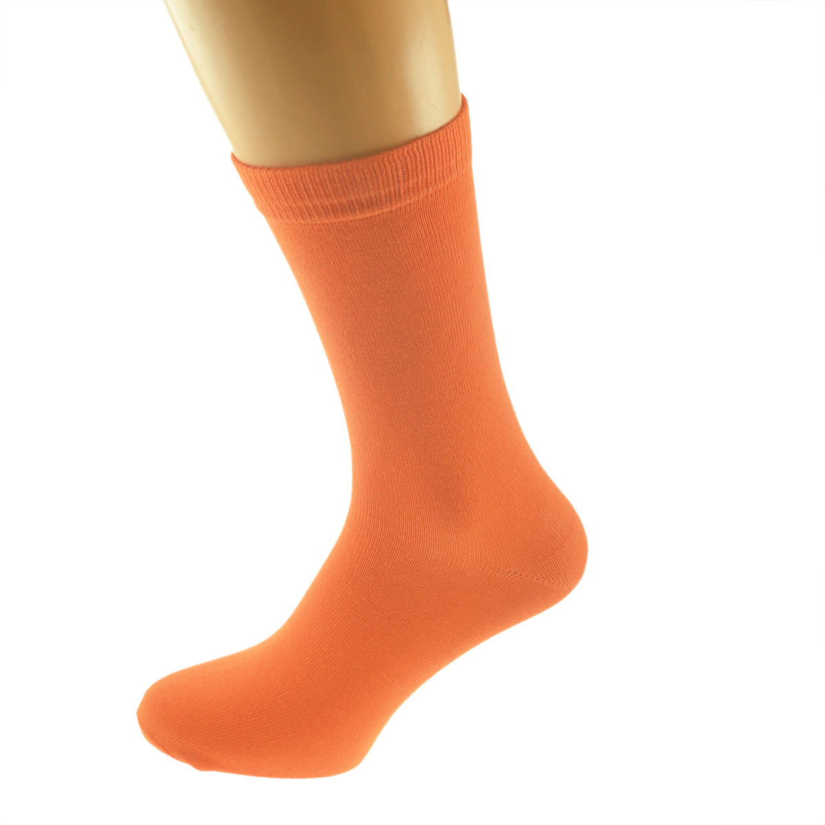 Plain Orange Socks| Ashton and Finch