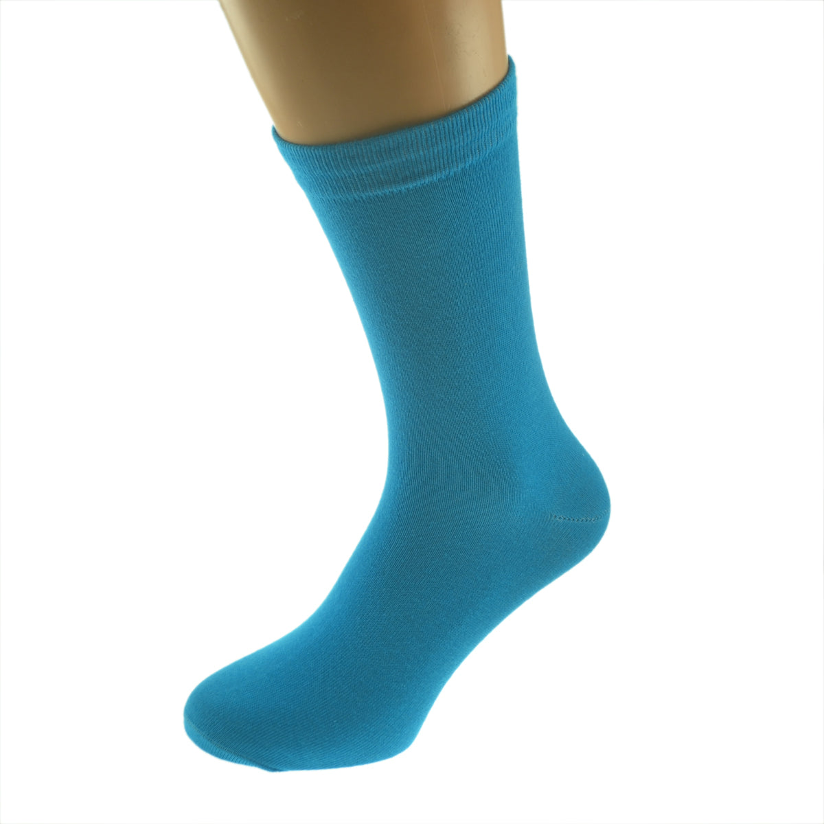 Plain Turquoise Socks| Ashton and Finch