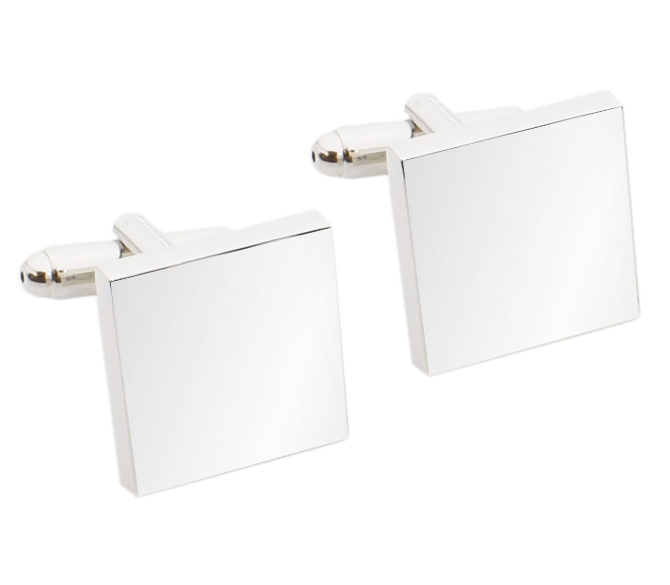 Square Cufflinks (Engravable) | Ashton and Finch
