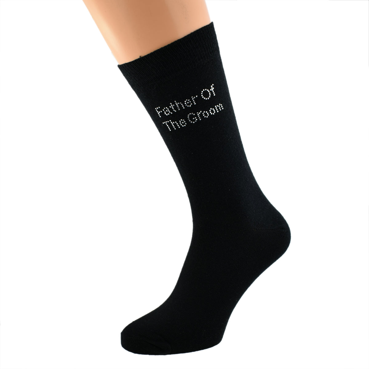 Crystal Wedding Socks| Ashton and Finch