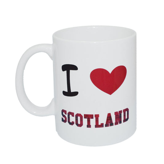 Scotland Mug – I Love Royal Stewart Tartan Cup | Ashton and Finch