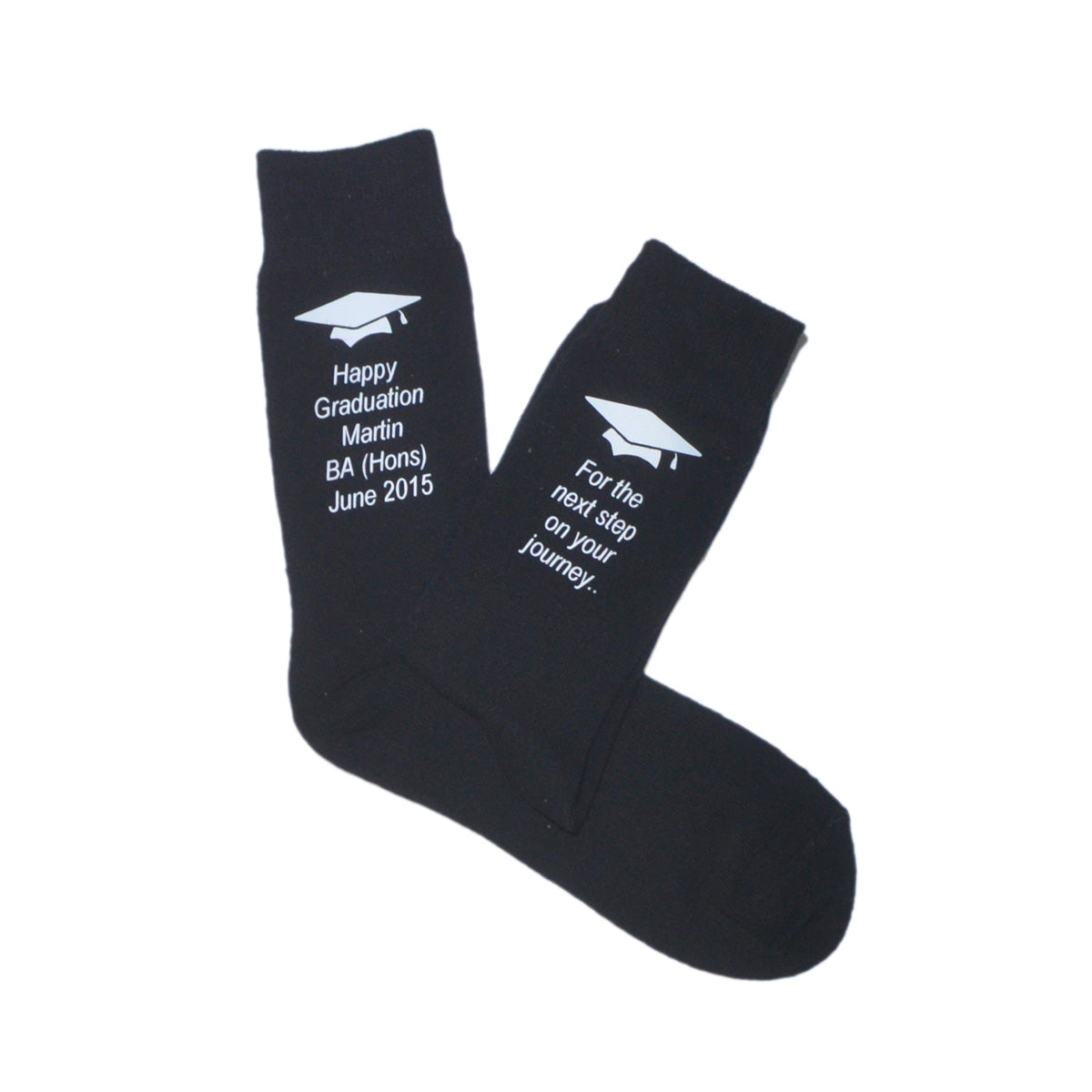 Personalised Graduation Socks| Ashton and Finch