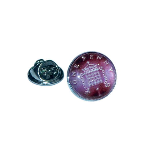 Penny Piece Image Lapel Pin Badge