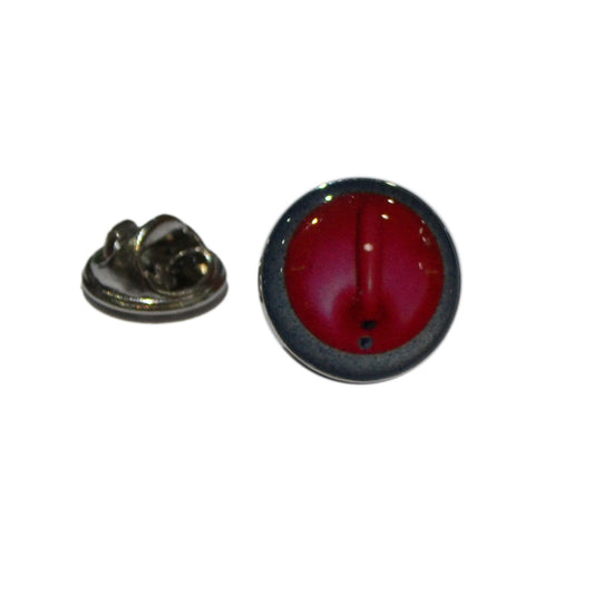 Curling Stone Lapel Pin Badge