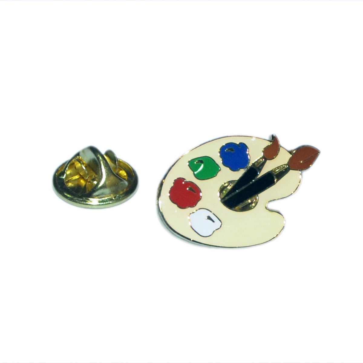 Artists Pallet Lapel Pin Badge